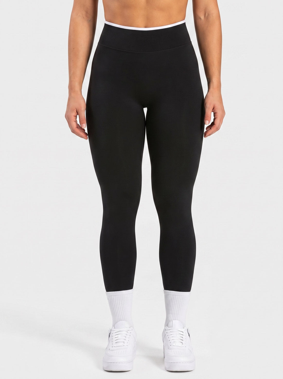 Legging sculptant taille haute VONA noir, vue de face